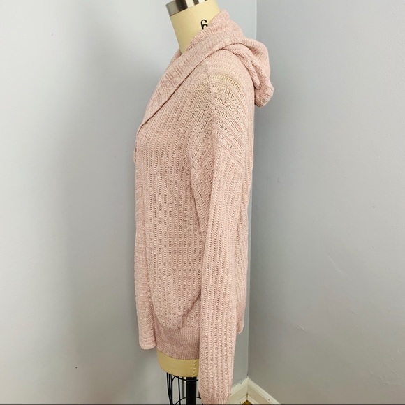 Express Hooded Open Cardigan Sweater - Picture 2 of 8